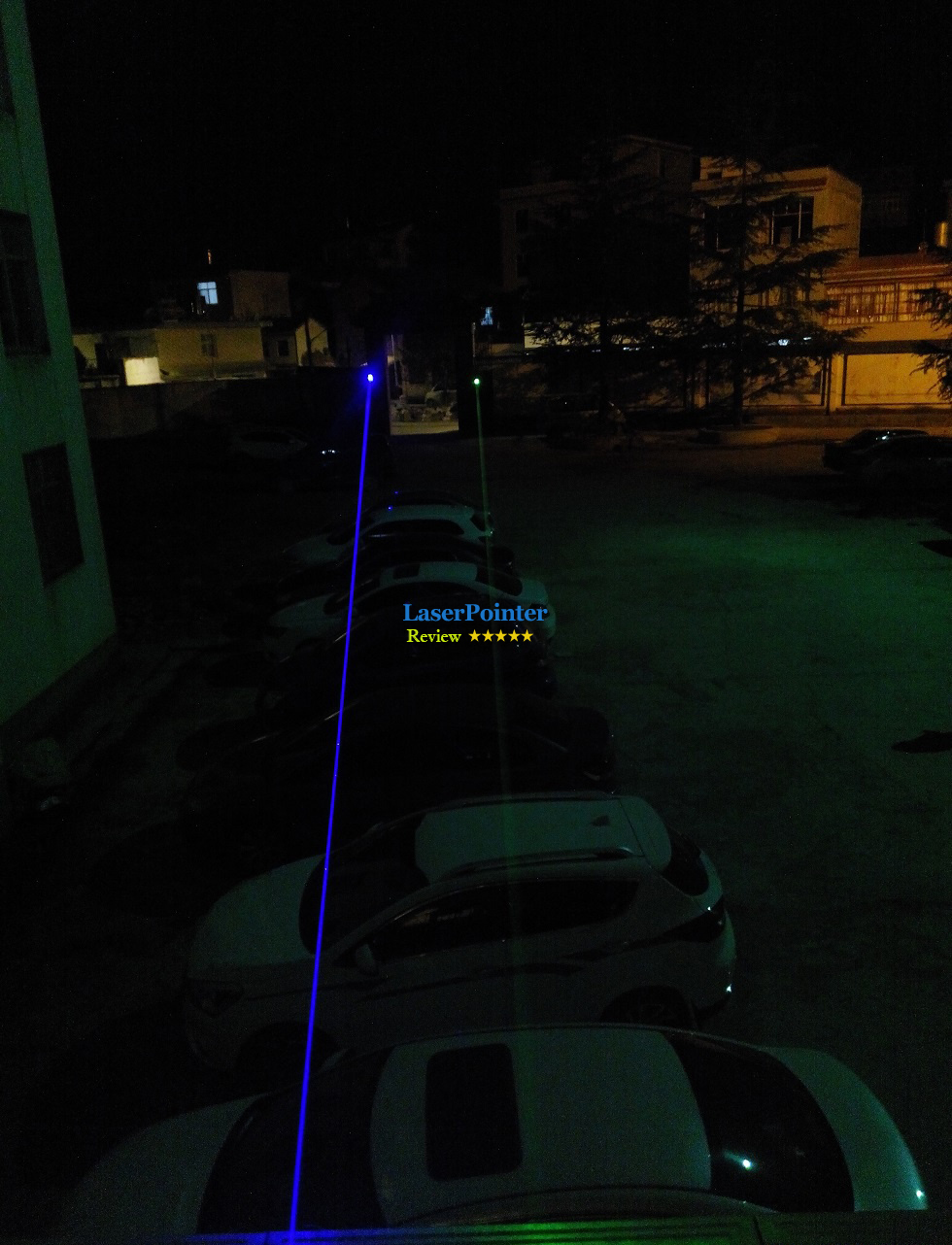 The Beam Of 445nm 2500mW And 532nm 200mW Laser